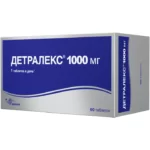 Детралекс таб.  1000мг №60