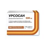 Урсосан форте таб. п/о 500мг №100