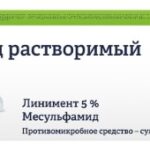 Стрептоцида линимент туба 5% 30г