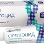 Стрептоцидовая мазь туба 10% 25г