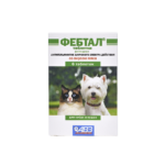 Фебтал для собак и кошек, уп. 6 таблеток