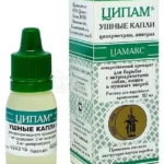 Ципам, ушные капли, фл. 10 мл