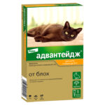 Адвантейдж, для кошек до 4 кг, 1 пипетка 0.4 мл