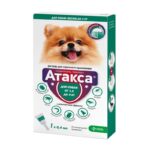 Атакса, для собак до 4 кг, уп.1 пипетка 0.4 мл