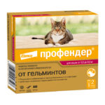 Профендер спот-он, для кошек 5-8 кг, капли на холку, 1 пипетка