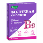 Фолиевая кислота с витаминами В₁₂ и В₆ 40 таблеток