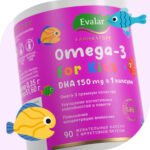 Бэби Эвалар омега-3 ДГК/ Omega-3 for Kids DHA 150 mg 90 капсул — изображение 4