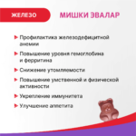 Бэби Формула Мишки Железо 60 пастилок — изображение 3