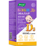 Бэби D3 Эвалар 400 МЕ 10 мл
