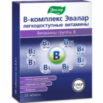 В-комплекс Эвалар легкодоступные витамины 20 таблеток