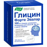 Глицин форте Эвалар 120 таблеток