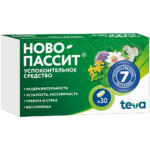 Ново-Пассит таб. п/о №30