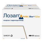 Лозап плюс таб. п/о 50мг+12,5мг №60