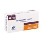 Метформин Канон таб. п/о плен. 1000мг №30