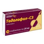 Тадалафил-СЗ таб. п/о 20мг №10