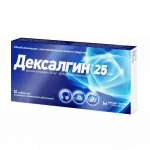 Дексалгин таб. п/о 25мг №10